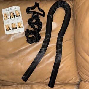 Black Heatlesd Curl Set